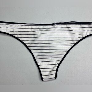 NWT LVR WHT/BLK STRIPE Cotton Throng, XXL